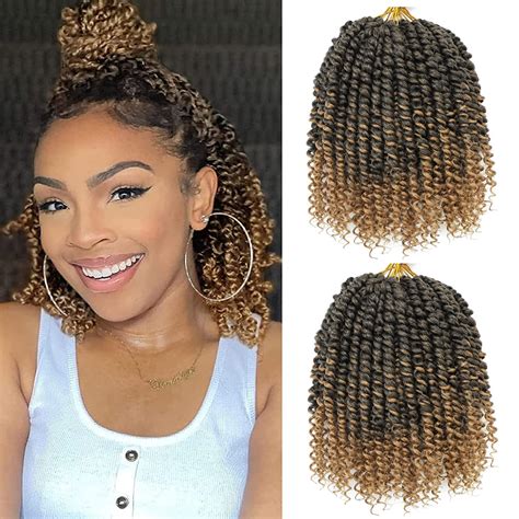 pre twisted passion twist crochet hair